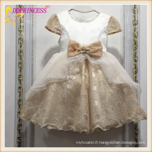 2015 Nouveau design enfants filles robes de mariée bébé filles robes de haute qualité filles robes de soirée